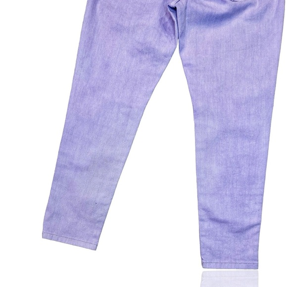 NWT MICHAEL Michael Kors ‘Izzy’ Cropped Skinny Jeans in “Pale Orchid” Size 0P - Picture 10 of 11